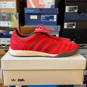Adidas x Kith Predator 2002 Indoor “Red White” Mens Size 13